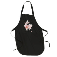 Geometric Compilation In Rose Gold And Blush Pink Full-length Apron | Artistshot