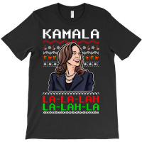 Santa Kamala Ugly Christmas Sweater Meme Kamalalala T-shirt | Artistshot