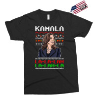 Santa Kamala Ugly Christmas Sweater Meme Kamalalala Exclusive T-shirt | Artistshot