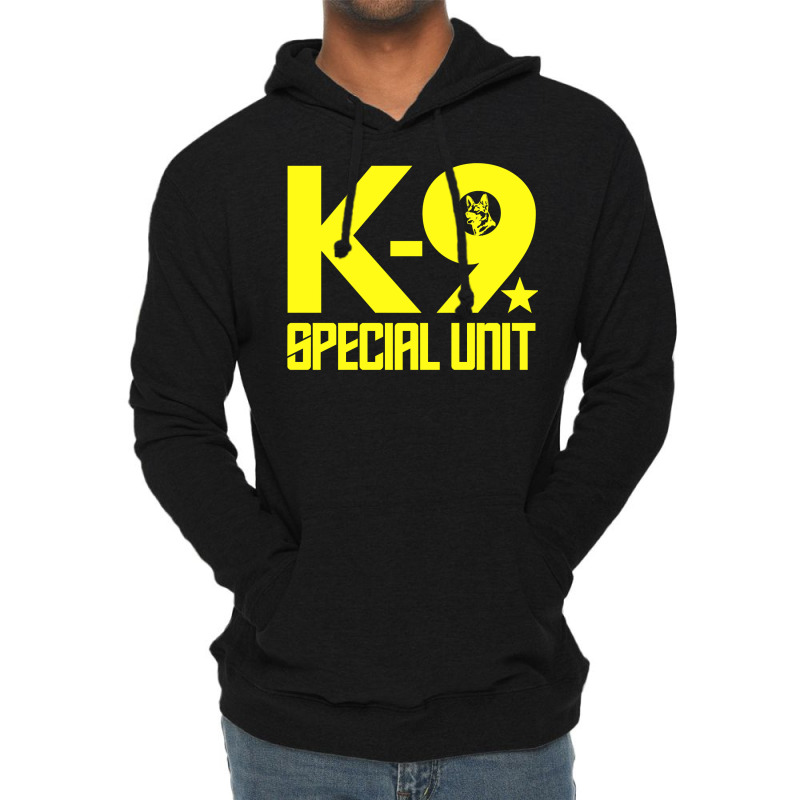 K 9 Special Unit Canine Unit Malinois Long Sleeve T Shirt Lightweight Hoodie by pofijinashu | Artistshot