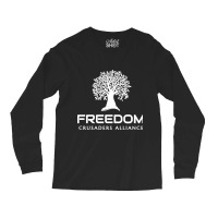 Freedom Crusaders Alliance White Long Sleeve Shirts | Artistshot