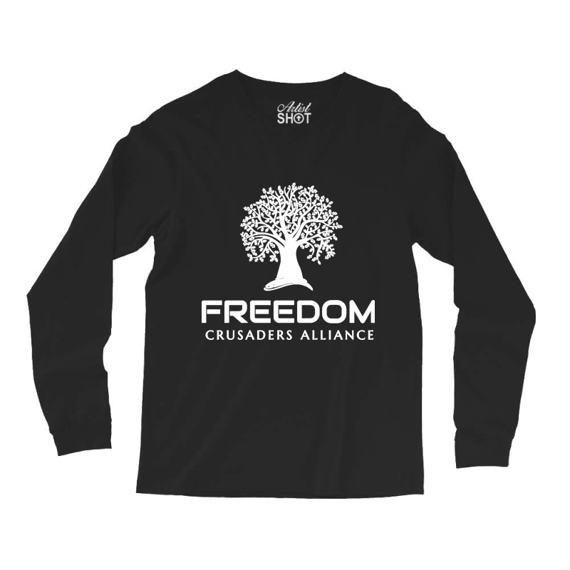 Freedom Crusaders Alliance White Long Sleeve Shirts | Artistshot