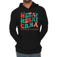 Merry Certified Registered Nurse Anesthetist Christmas Zip Hoodie Lightweight Hoodie | Artistshot