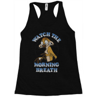 Funny Lion And King Timon Watch The Morning Breath Racerback Tank | Artistshot