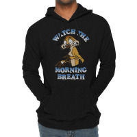 Funny Lion And King Timon Watch The Morning Breath Lightweight Hoodie | Artistshot