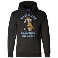 Funny Lion And King Timon Watch The Morning Breath Champion Hoodie | Artistshot