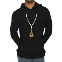 Collana D'oro Chitarrista Chitarra Lightweight Hoodie | Artistshot