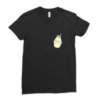 Banana Milk Ladies Fitted T-shirt | Artistshot