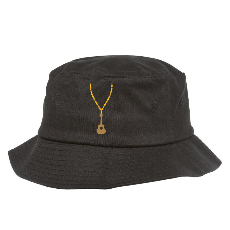 Collana D'oro Chitarrista Chitarra Bucket Hat by DJ Art | Artistshot