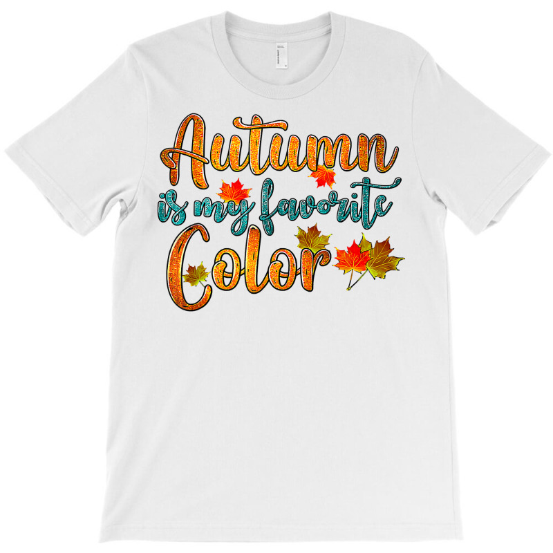 Western Thanksgiving Fall Autumn Is My Favorite Color T Shirt T-shirt | Artistshot