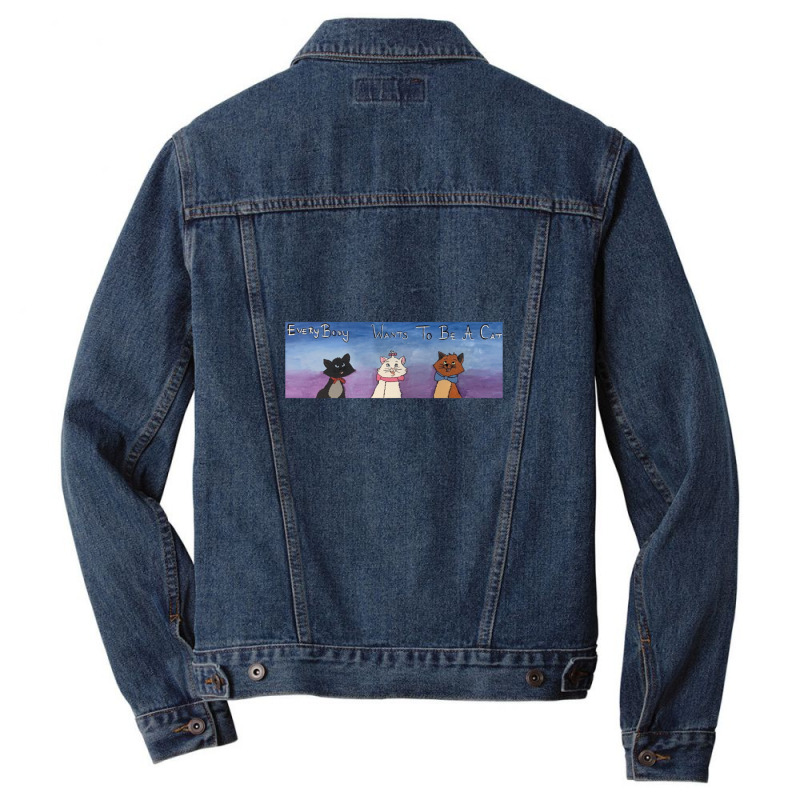 Aristocats Kittens Men Denim Jacket by DerrickSutton | Artistshot