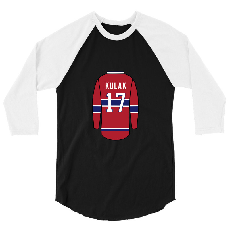 Brett Kulak Jersey 1 (2) 3/4 Sleeve Shirt by JennaEdwards | Artistshot