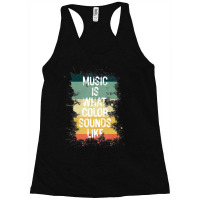 Music Is What Color Sounds Like Men Women Racerback Tank | Artistshot