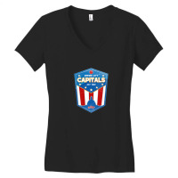 Empire City Capitals Basketball Women's V-neck T-shirt | Artistshot