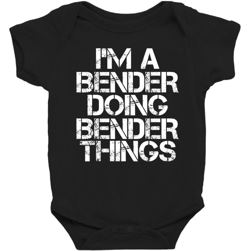 Bender Surname Family Tree Birthday Reunion Baby Bodysuit by cm-arts | Artistshot