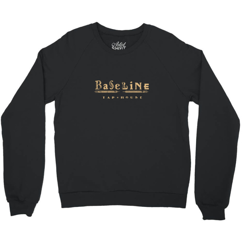 Baseline Distressed Crewneck Sweatshirt by GaryStahl | Artistshot