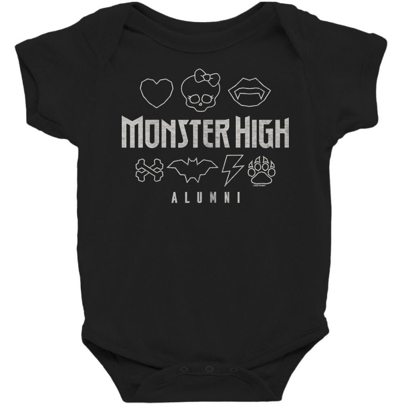 Monster High   Alumni Dead Luxe T Shirt Baby Bodysuit by cm-arts | Artistshot