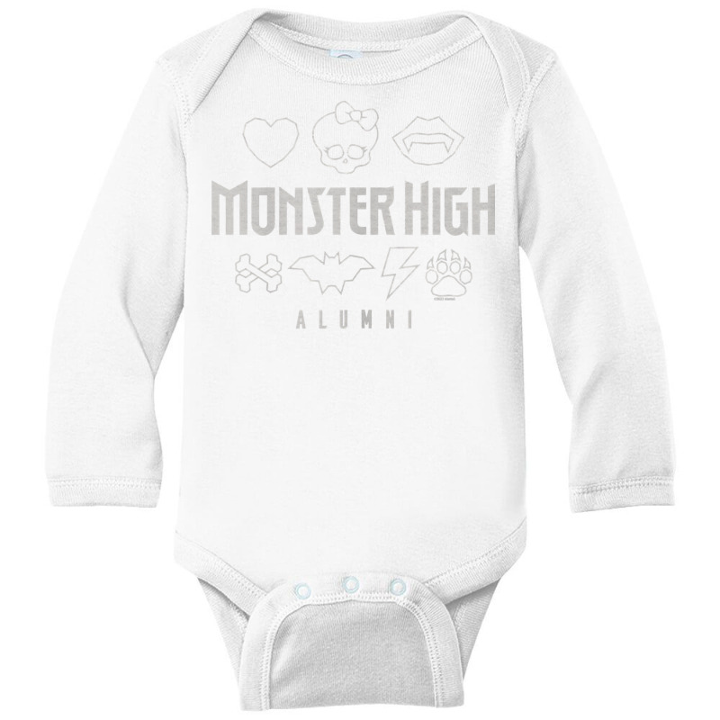 Monster High   Alumni Dead Luxe T Shirt Long Sleeve Baby Bodysuit by cm-arts | Artistshot