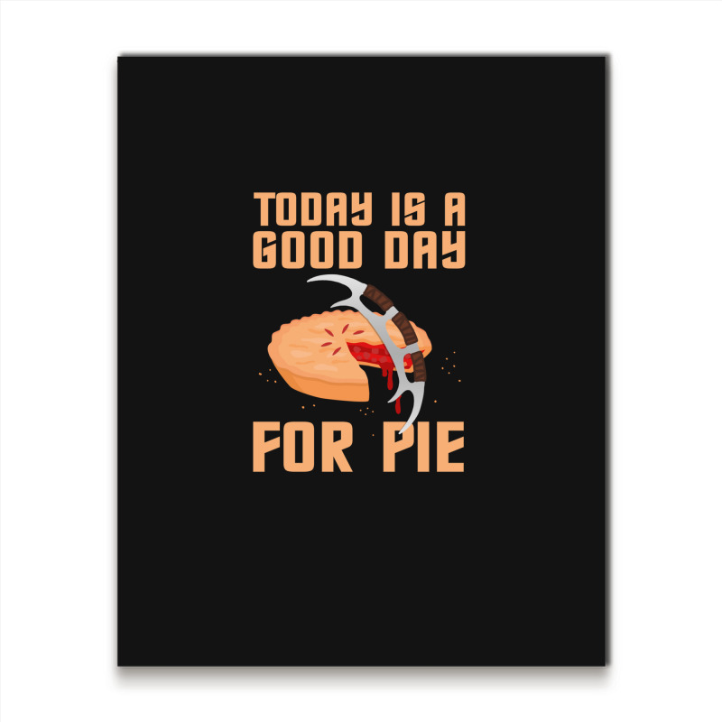 Klingon Pie Metal Print Vertical | Artistshot