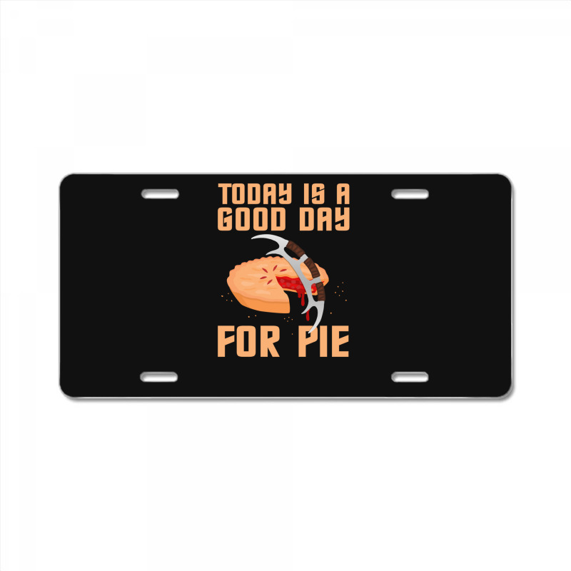 Klingon Pie License Plate | Artistshot