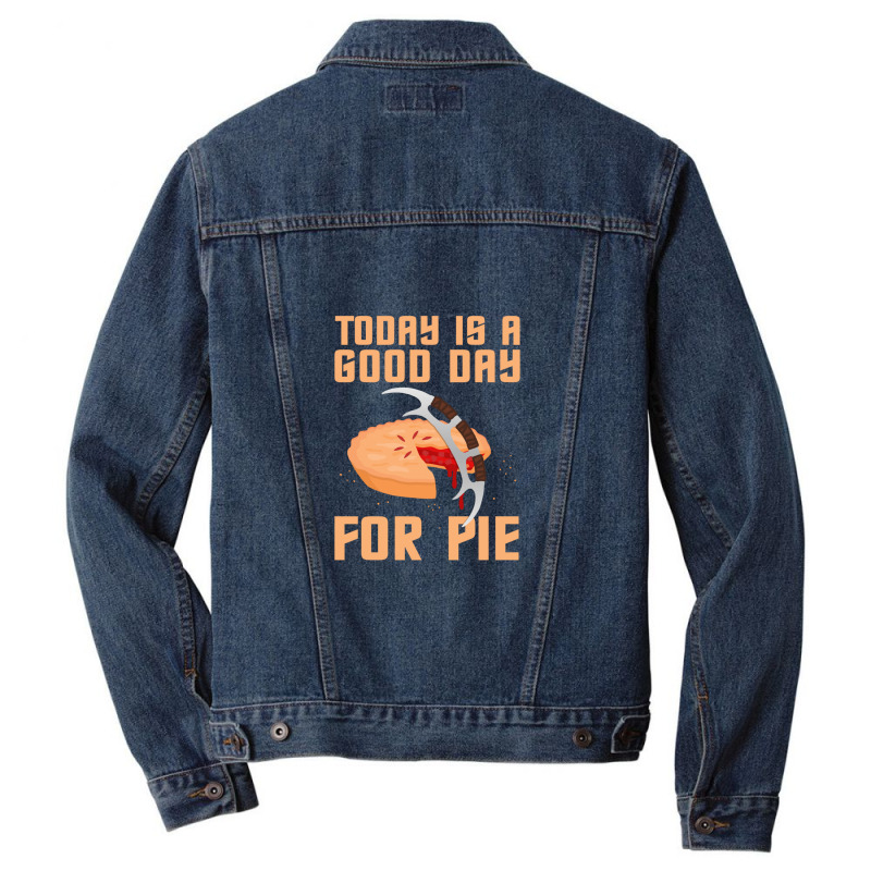 Klingon Pie Men Denim Jacket | Artistshot