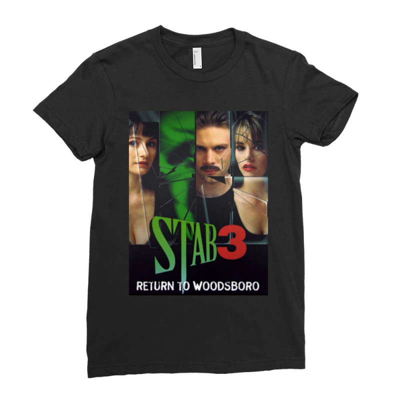 Scream 3 Scream 3 Horror Movie Film Ladies Fitted T-Shirt by cm-arts | Artistshot