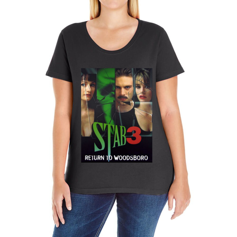 Scream 3 Scream 3 Horror Movie Film Ladies Curvy T-Shirt by cm-arts | Artistshot