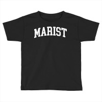 Marist Athletic Arch College University Alumni T Shirt Toddler T-shirt | Artistshot