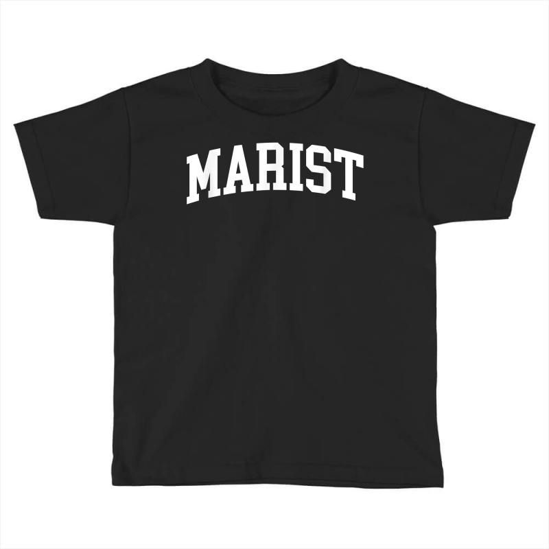 Marist Athletic Arch College University Alumni T Shirt Toddler T-shirt by cm-arts | Artistshot