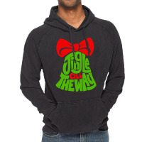 Jingle All The Way Bell Merry Christmas Jingle Bell Pullover Hoodie Vintage Hoodie | Artistshot