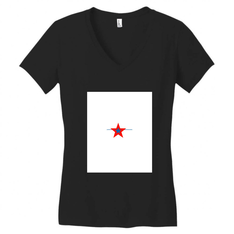 All Stars Women's V-Neck T-Shirt by TimothyManess | Artistshot