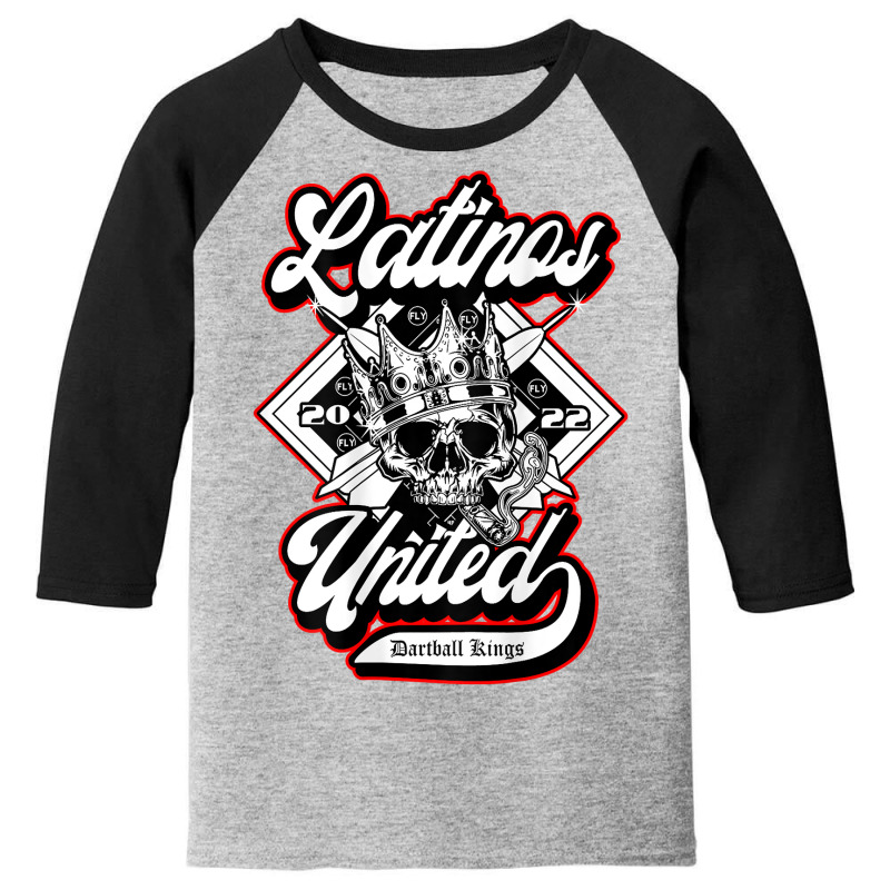 Mens Latin United Dartball T Shirt Youth 3/4 Sleeve by xexafurishu | Artistshot