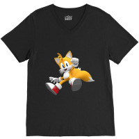 New Tails V-neck Tee | Artistshot