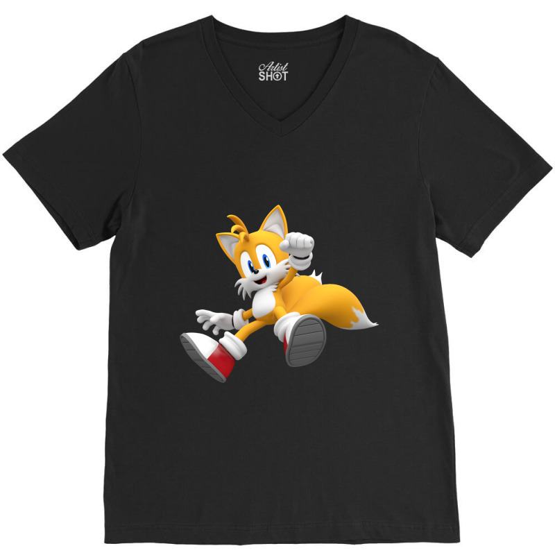 New Tails V-neck Tee | Artistshot