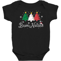 Buon Natale Italian Christmas Tree   Xmas Pullover Hoodie Baby Bodysuit | Artistshot