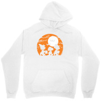 Peanuts  Halloween  Trick Or Treat Silhouettes Unisex Hoodie | Artistshot