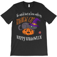 Balinese Cat   Cat Lover Not A Witch Funny Halloween T-shirt | Artistshot