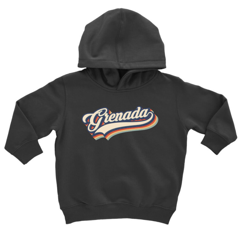 I Love Grenada City Usa Retro Vintage Toddler Hoodie by HydraAntBoxing | Artistshot