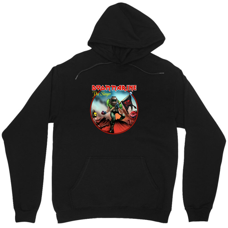 Doom Marine Unisex Hoodie by SonyaThompson | Artistshot