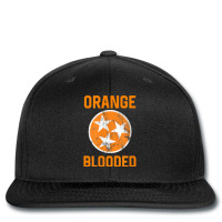 Tennessee Fan Orange Blooded Vol Sports Fan State Flag Tn T Shirt Printed Hat | Artistshot