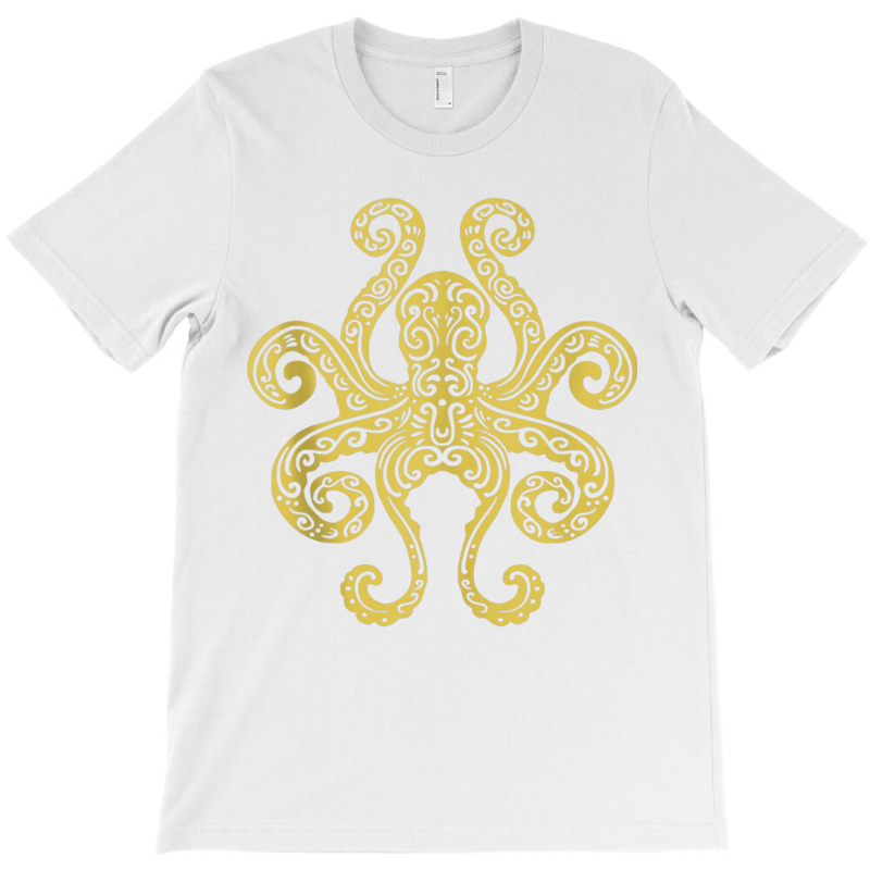 Octopus Tribal Art Marine Ocean Life Tank Top T-shirt | Artistshot