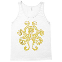 Octopus Tribal Art Marine Ocean Life Tank Top Tank Top | Artistshot