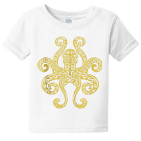 Octopus Tribal Art Marine Ocean Life Tank Top Baby Tee | Artistshot