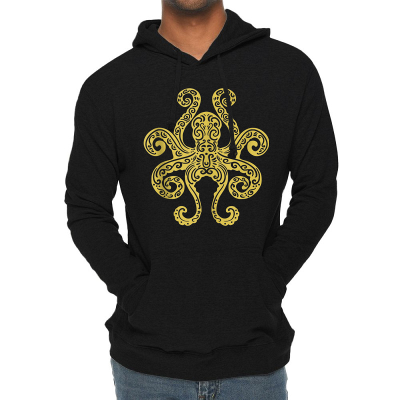 Octopus Tribal Art Marine Ocean Life Tank Top Lightweight Hoodie | Artistshot