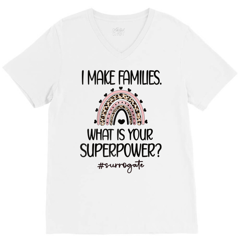 Proud Surrogate Rainbow Gestational Carrier Raglan Baseball Tee V-neck Tee | Artistshot