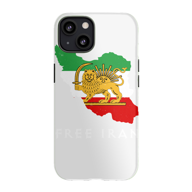 Iran Flag Map Lion Sun Sword Free Iran Support Women Of Iran Long Slee Iphone 13 Case | Artistshot