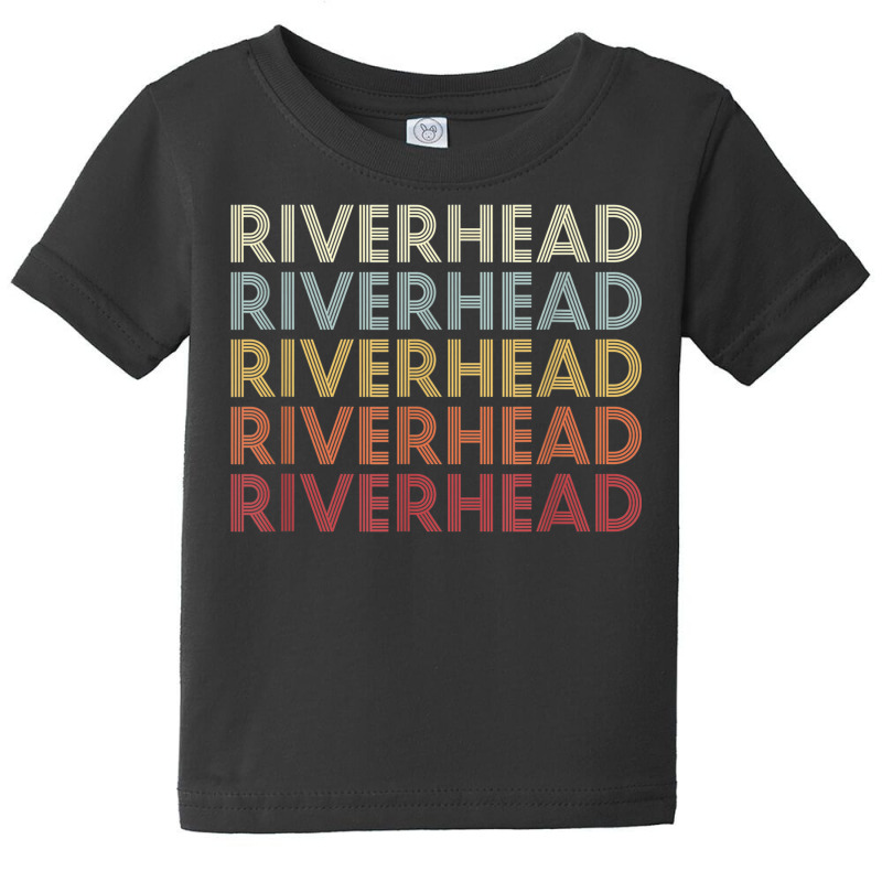 Riverhead New York Riverhead Ny Retro Vintage Text Baby Tee | Artistshot