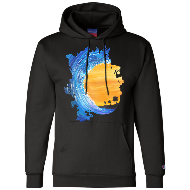 tidal wave champion hoodie