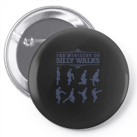 The Ministry Of Silly Walks Pin-back Button | Artistshot