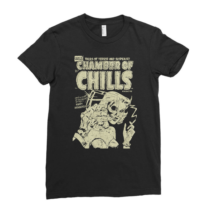 Chamber Of Chills, The Chamber Of Chills, Chamber Of Chills Art, Chamb Ladies Fitted T-Shirt by SHWINSIS | Artistshot